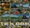 T80 vs Abrams 3D 240x320